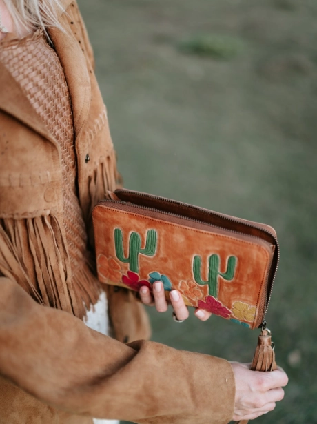 Wallet / purses Bloom Cactus Wallet Leather 5 qa2june_561